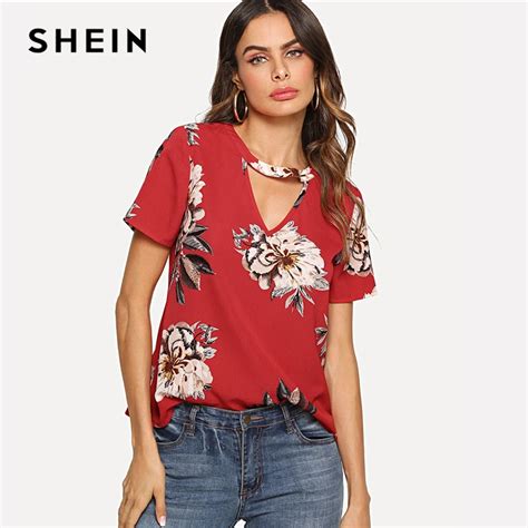 shein red blouses|shein summer sale 2023 blouses.